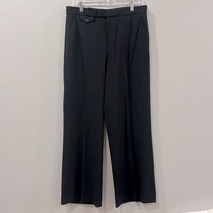Ralph Lauren Purple Label blackDress pants 10 pristine virgin wool